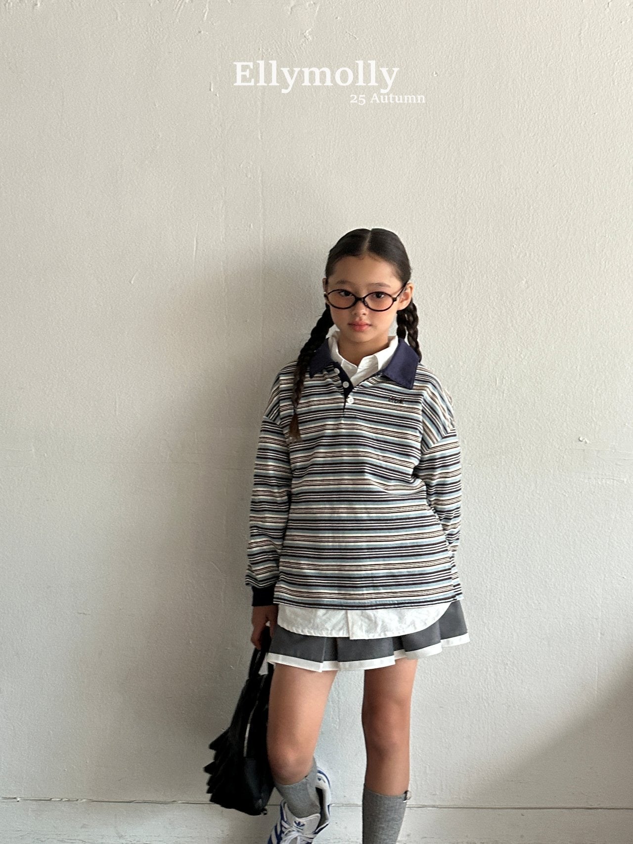 ELLYMOLLY monet vigeau shirt (90-160cm)
