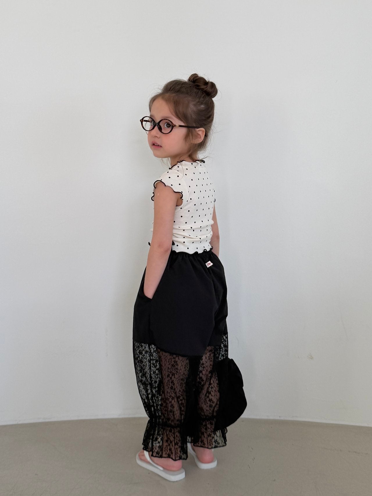 ELLYMOLLY maman lace pants (90-145cm)