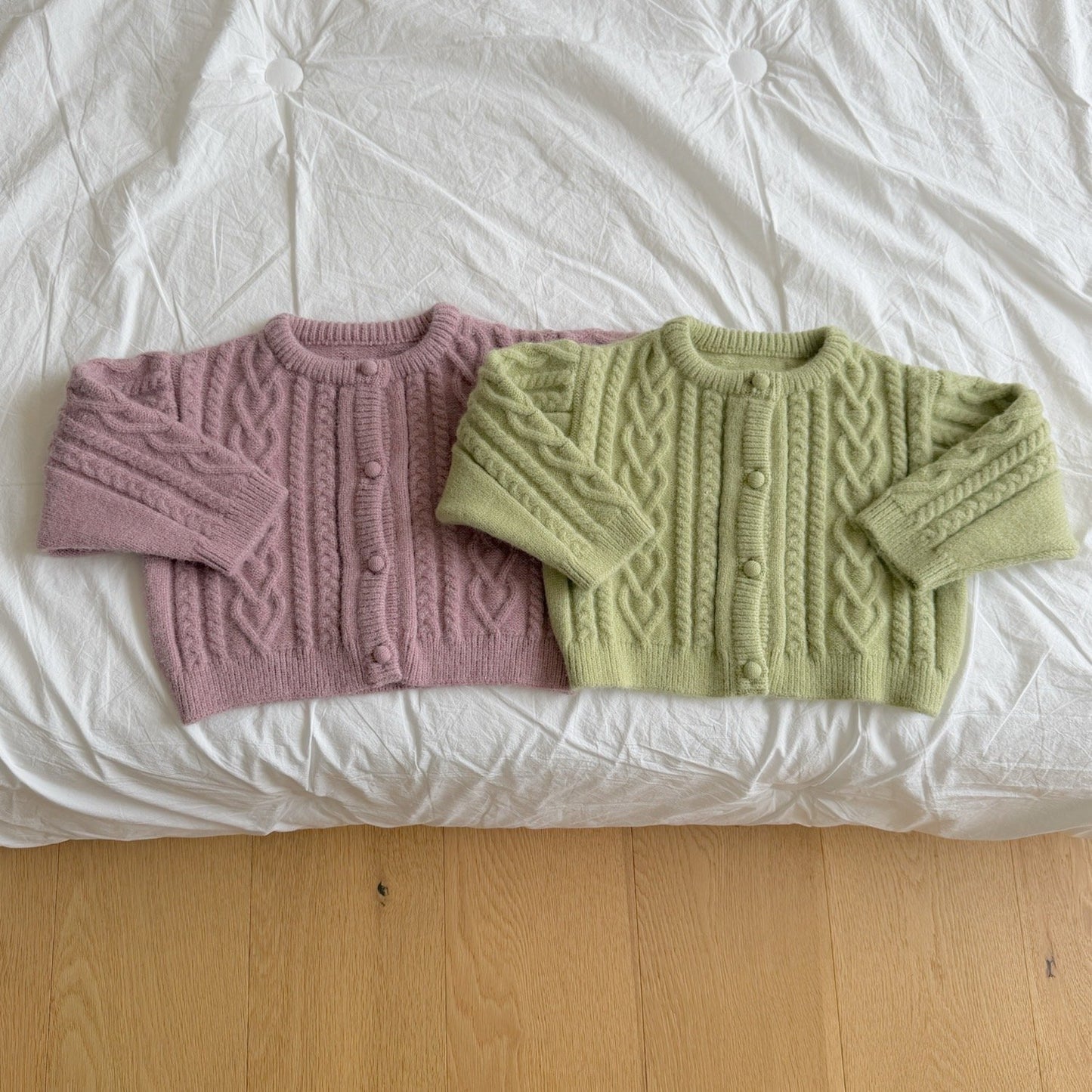 ninibello mob knit cardigan (90-125cm)