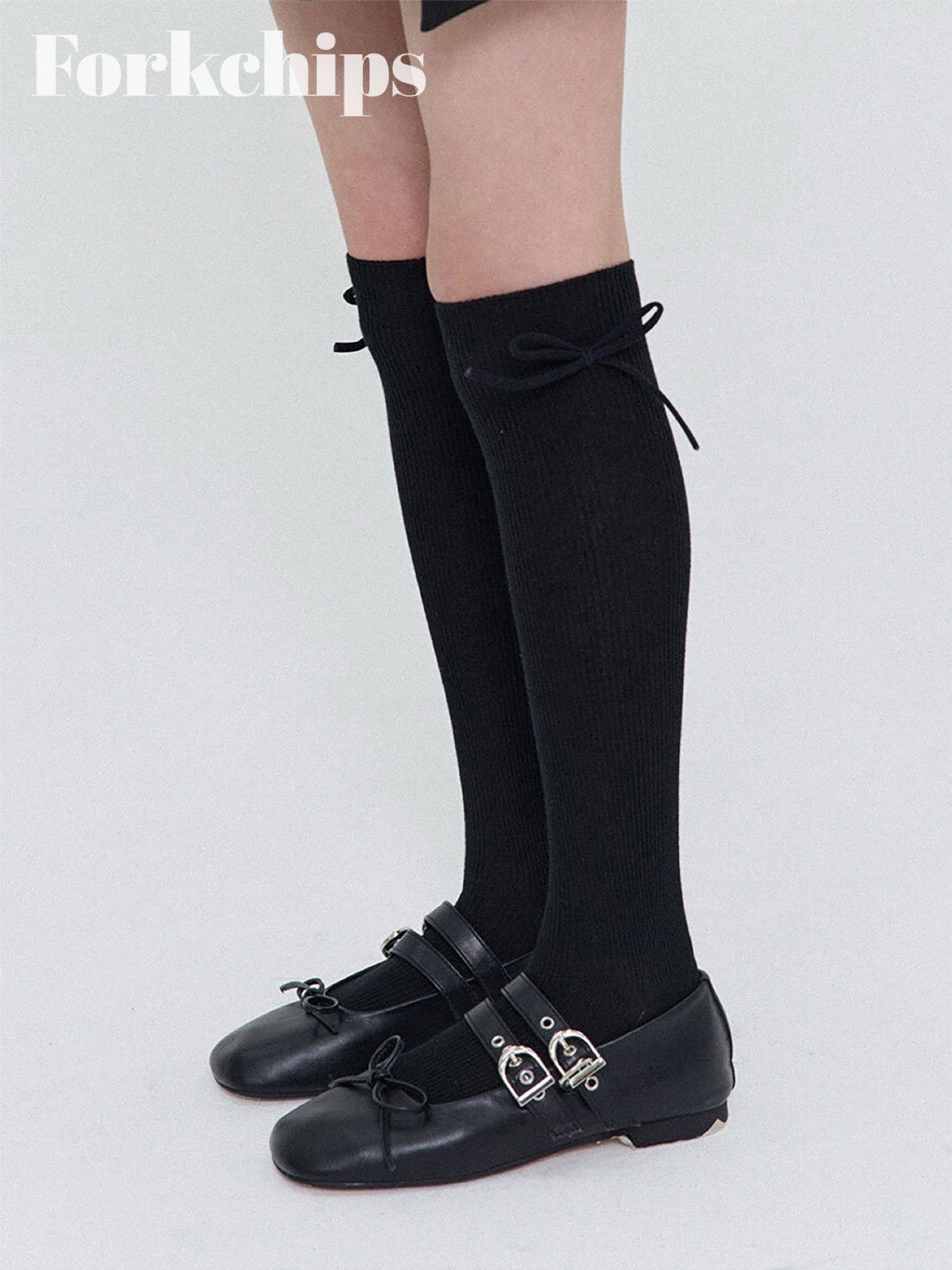 FORKCHIPS pure knee socks