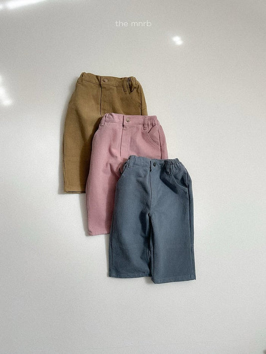 minirobe button peach pants (75-110cm)