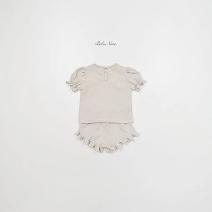 Bebenine Puff Shorts Set (65-110cm)