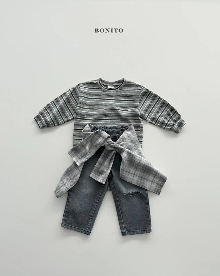 Bonito Clover Ribbed T (~80-140cm)