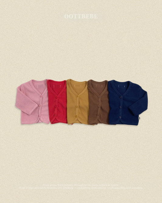 oottbebe HARIBO rib cardigan (65-115cm)