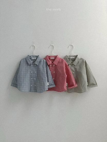 minirobe double collar shirt (70-110cm)