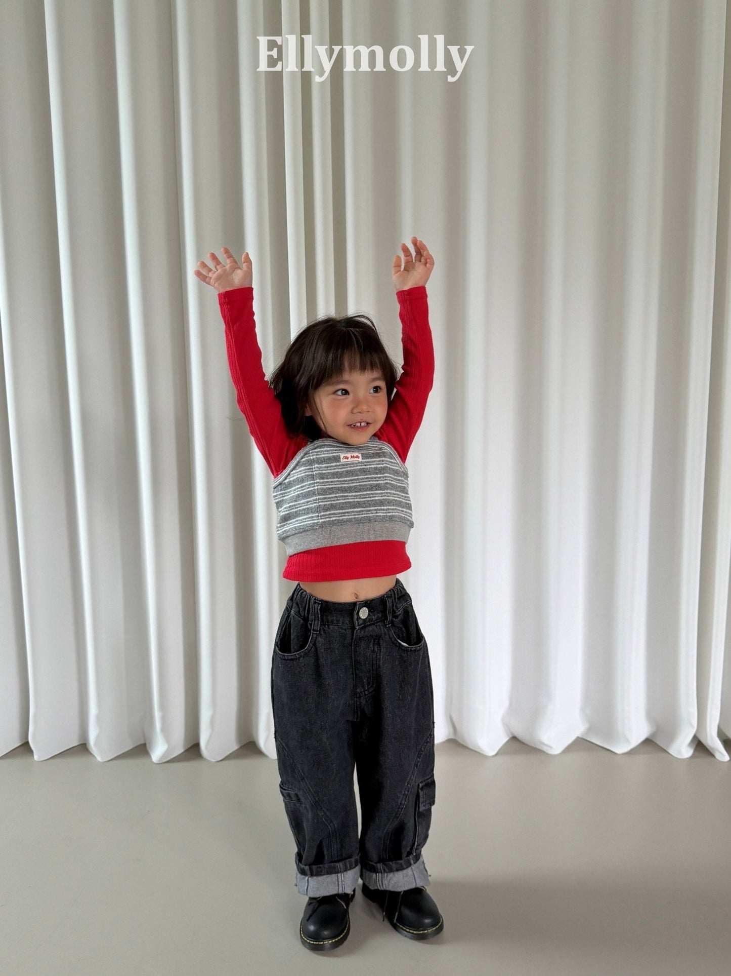 ELLYMOLLY hako balloon cargo pants (90-160cm)