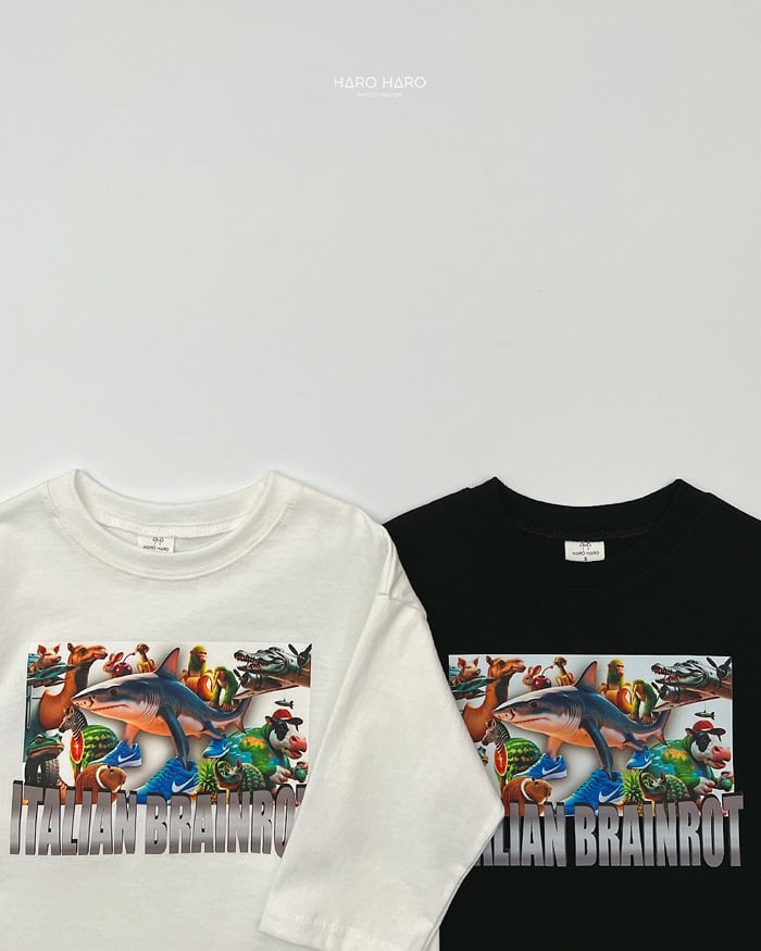HAROHARO brainrot tee (kids & adult)