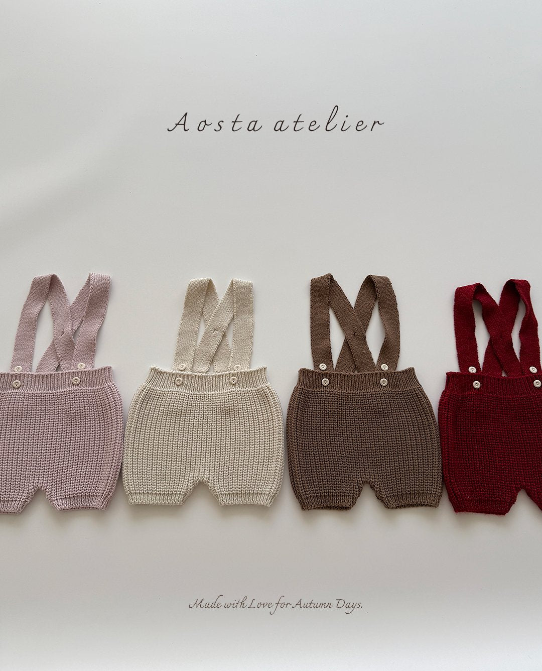 Aosta knit overalls (3-18m)
