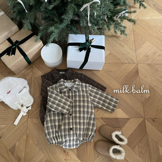 milkbalm liam padded suit (3-18m)