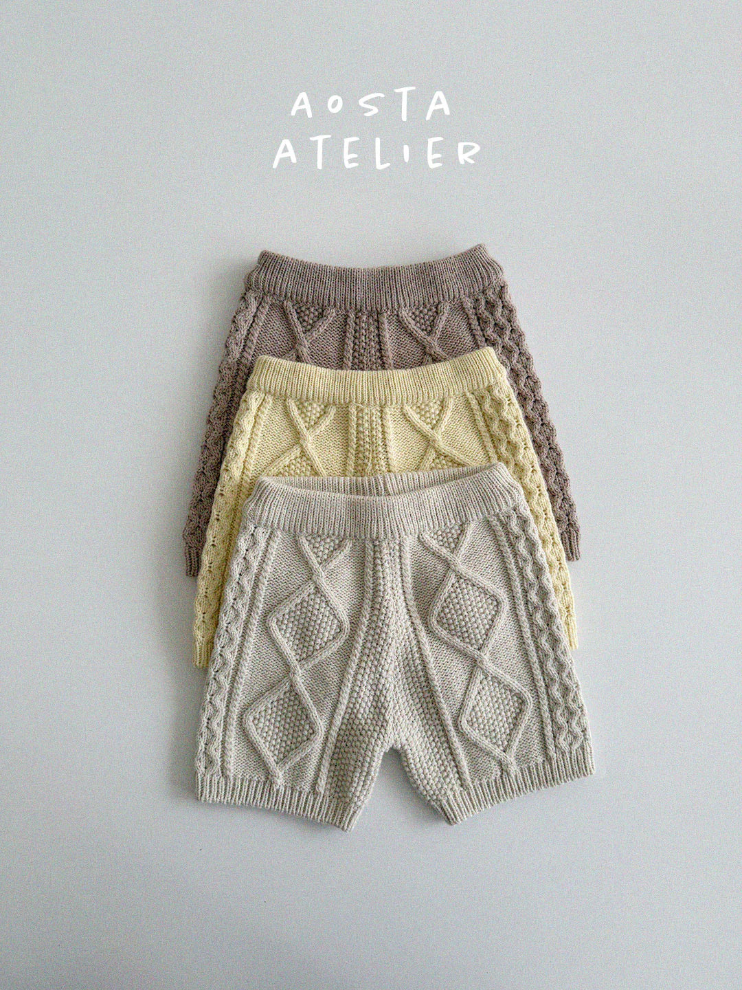 Aosta knit pants (~80-115cm)