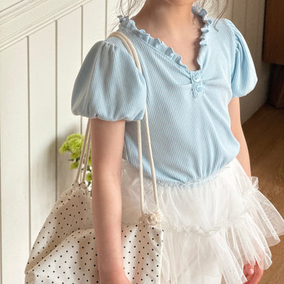ninibello shirred tutu tee (80-130cm)