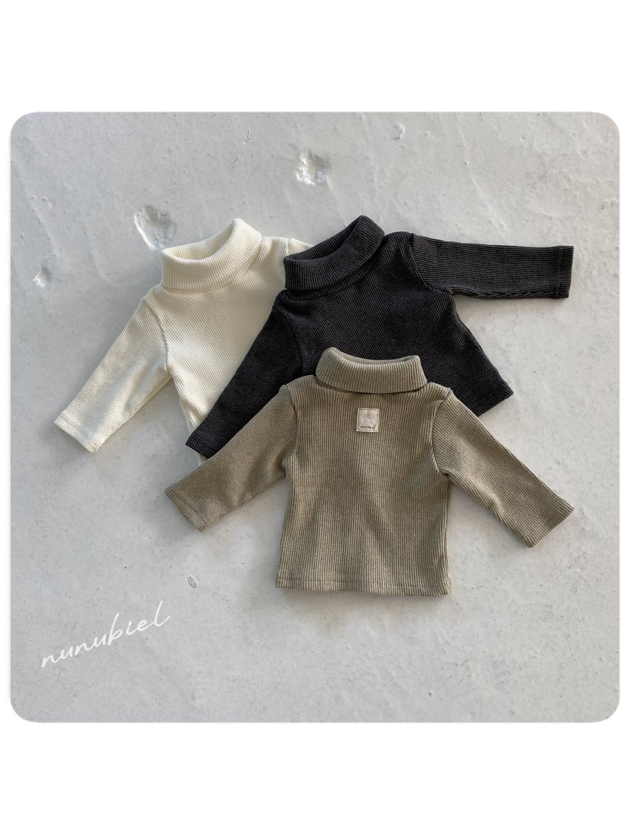 nunubiel double turtleneck (75-120cm)