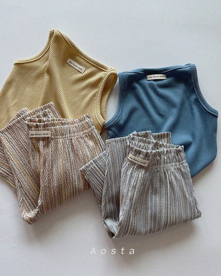 Aosta everyday sleeveless tee (~70-115cm)