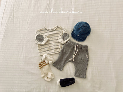 valubebe wide waffle baggy pants (6-18m)