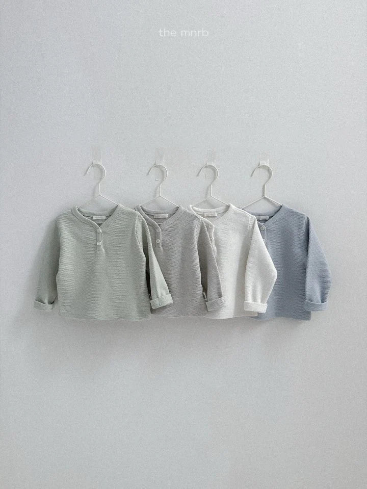 minirobe Waffle button T (70-110cm)