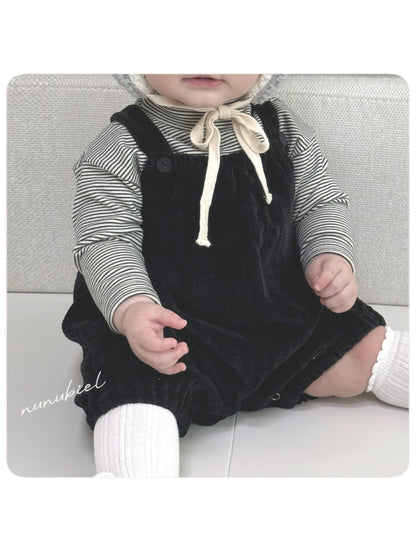 nunubiel bebe stripe turtleneck (3-18m)