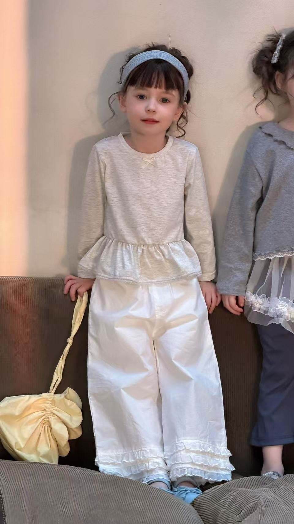 aiai frill wide pants (95-140cm)