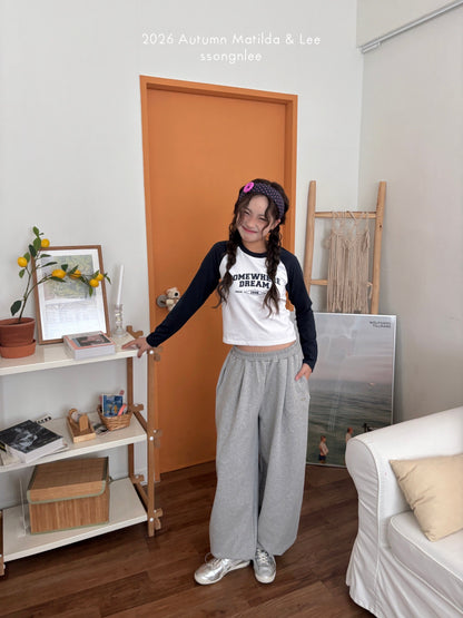 matilda&lee pintuck wide string pants (85-165cm)