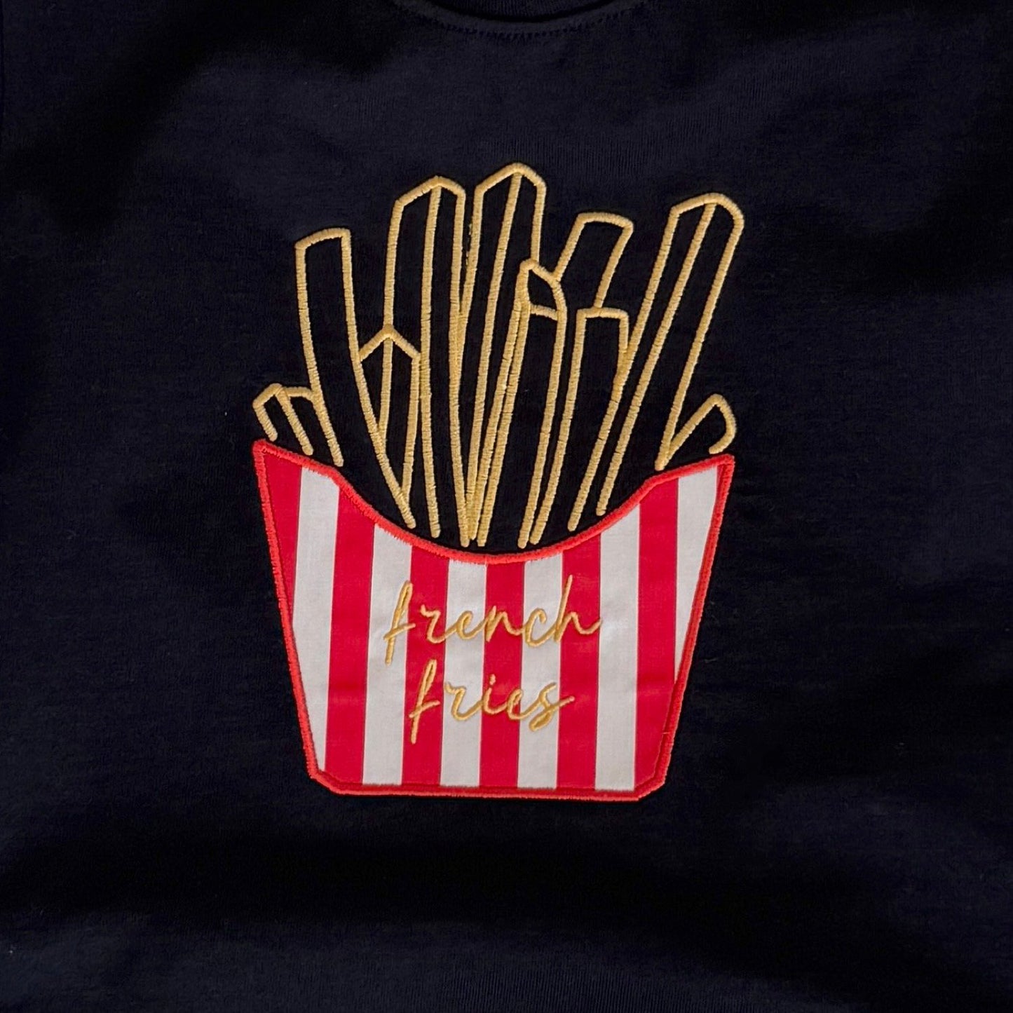 ninibello french fries short sleeve t-shirt (80-130cm)