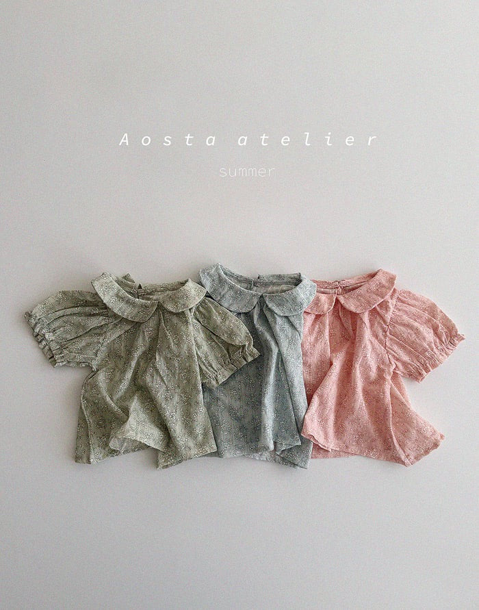 aosta collar blouse (70-110cm)