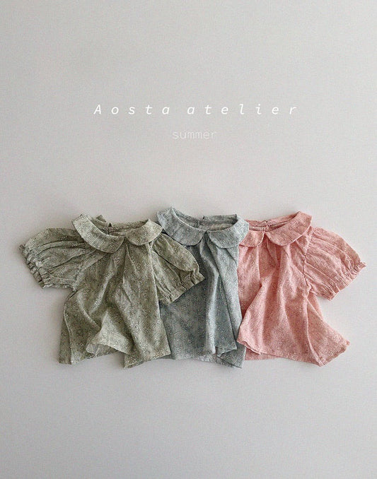 aosta collar blouse (70-110cm)