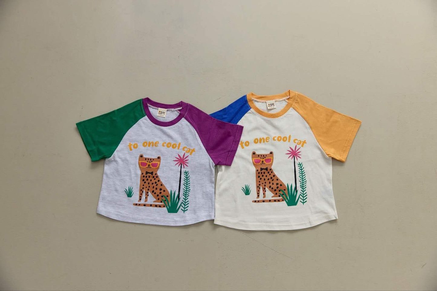 Orangemom the one cool cat tee (95-140cm)