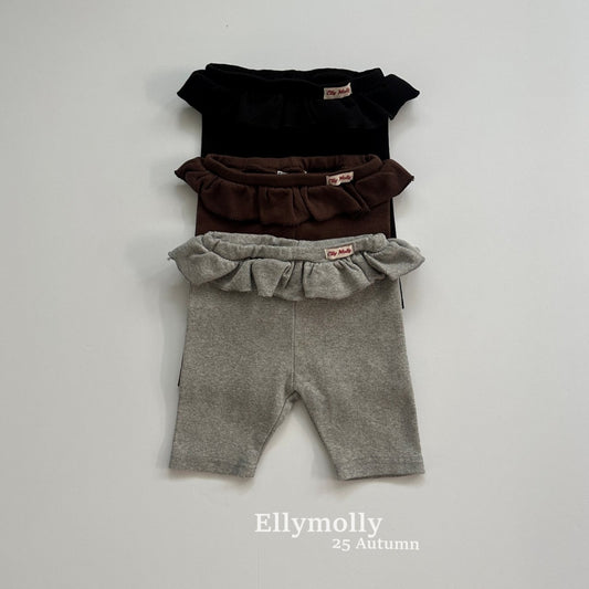 ELLYMOLLY chacha frill leggings (90-160cm)