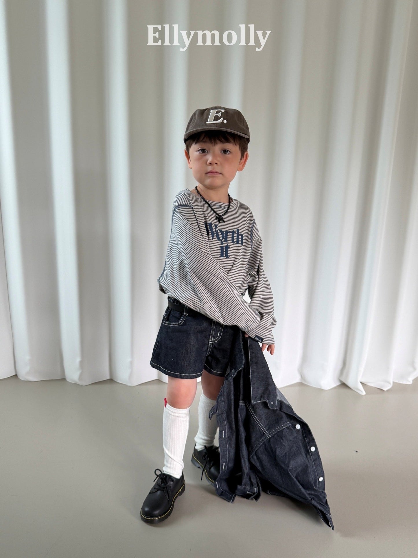 ELLYMOLLY flap non fade pants(90-145cm)