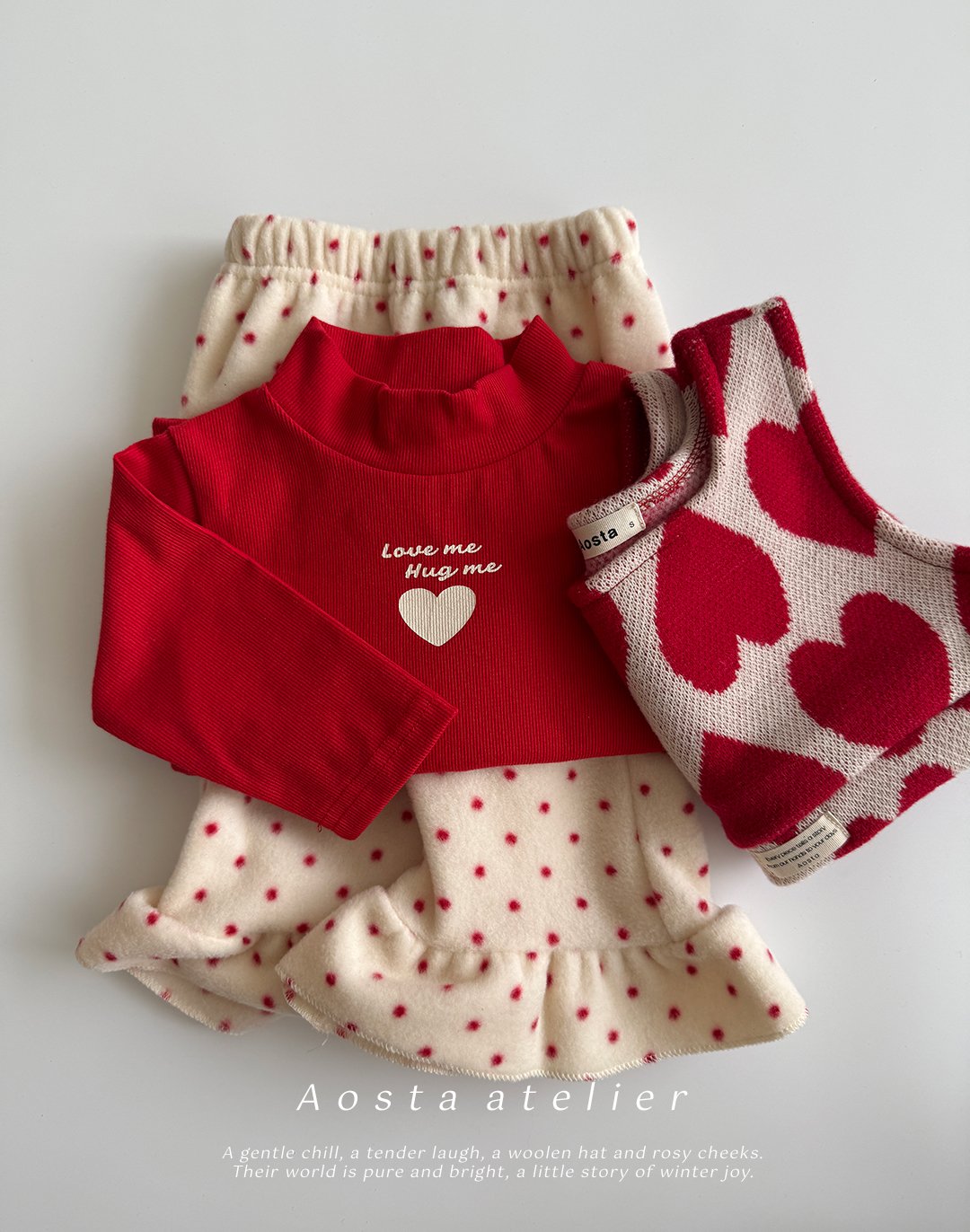 Aosta love me turtleneck (~70-115cm)