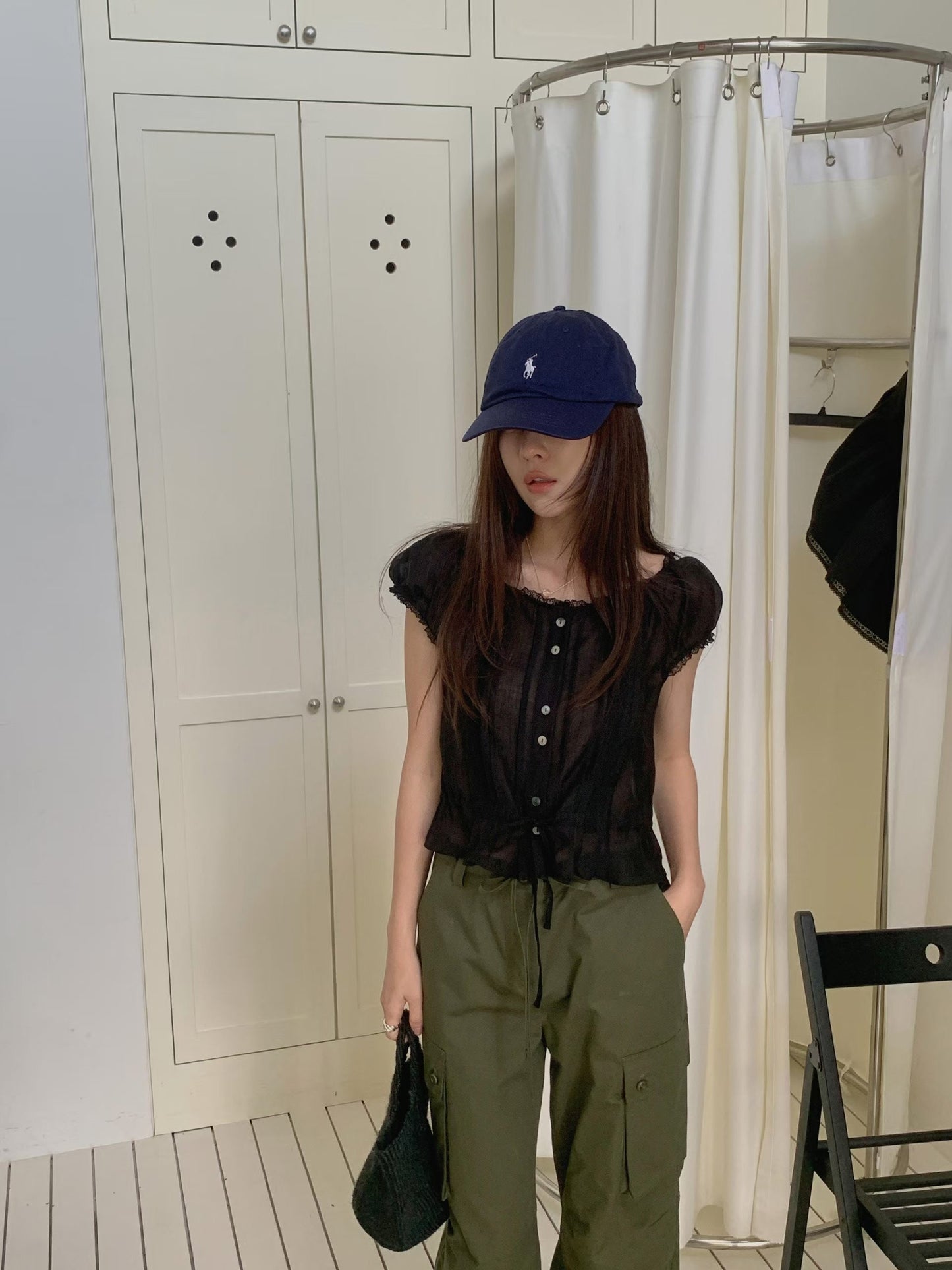 甜美天絲blouse *共3色