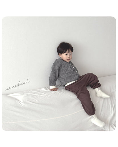 nunubiel jacquard pants (75-120cm)