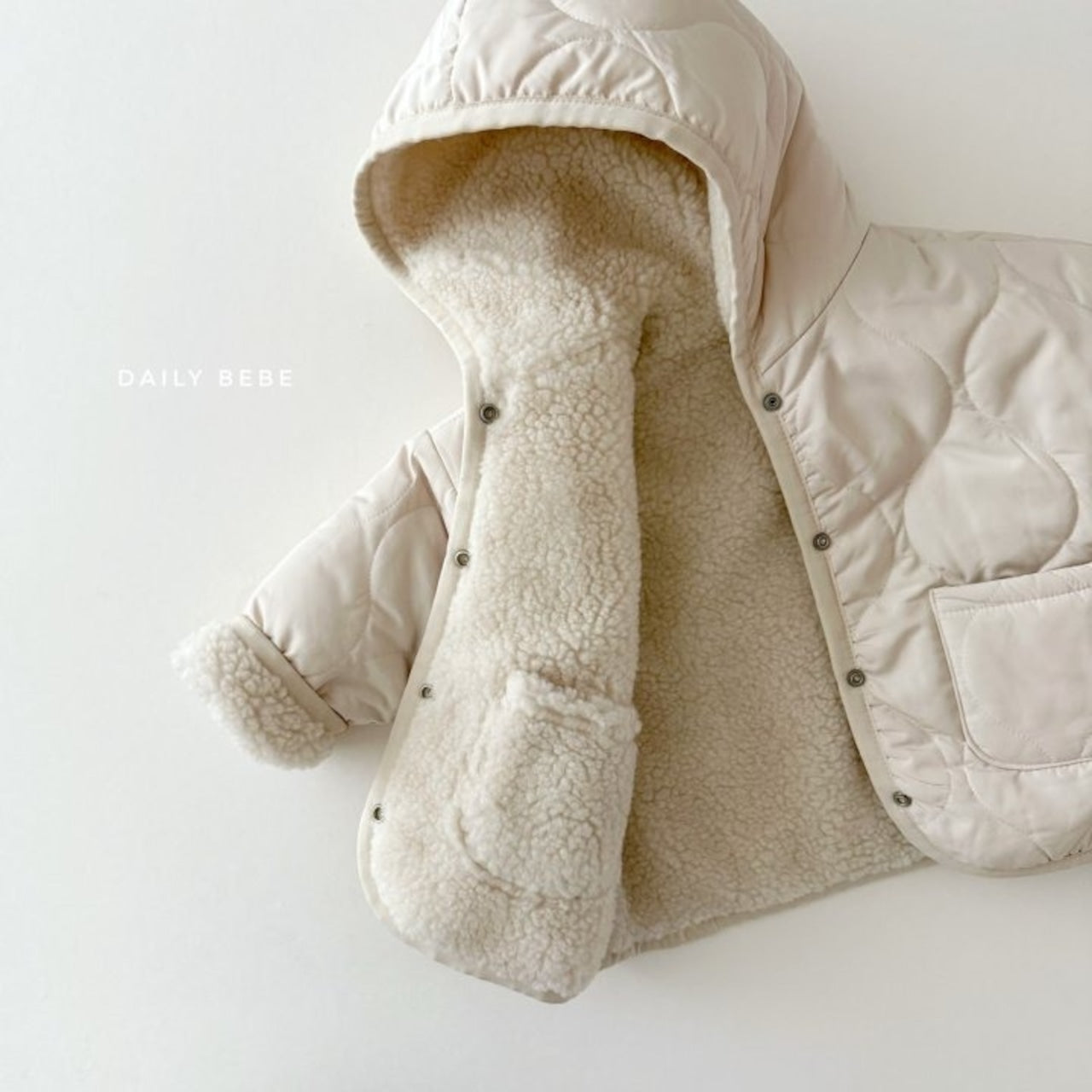 Dailybebe double sided hooded jumper (75-140cm)