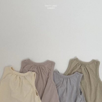 Lindo Shirring Sleeveless T (80-125cm)
