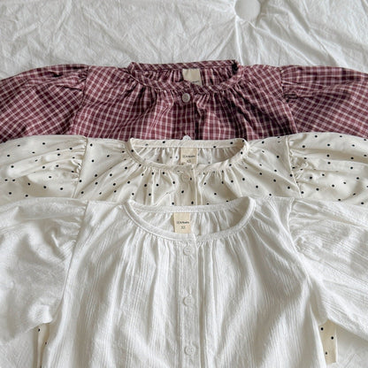 ninibello hazel puff blouse (80-130cm)