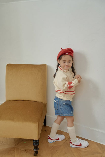 momoann kitsch denim skirt (90–150cm)