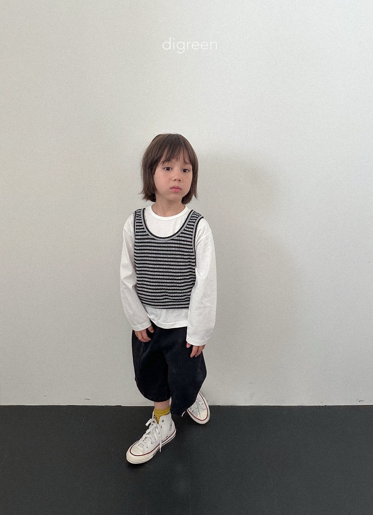 digreen rose vest (85-130cm)