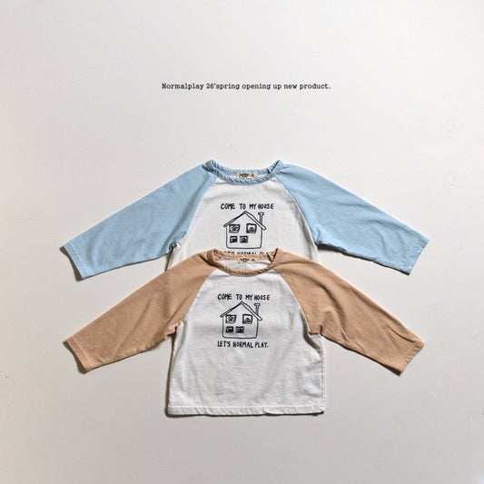 normalplay my home raglan T (75-140cm)