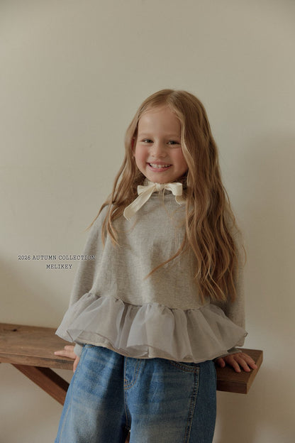 melikey chacha frill hoodie (~80-140cm)