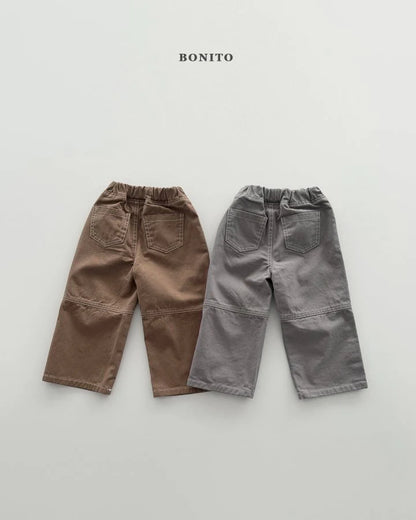 Bonito Knee Seam Pants (~80-140cm)