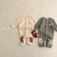 valubebe cute rib bread cake suit(60-80)