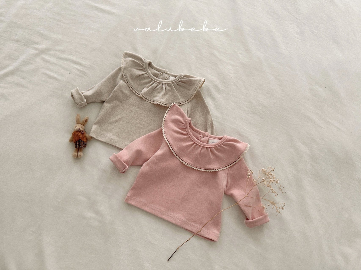 valubebe lace ruffle tee (70-110cm)