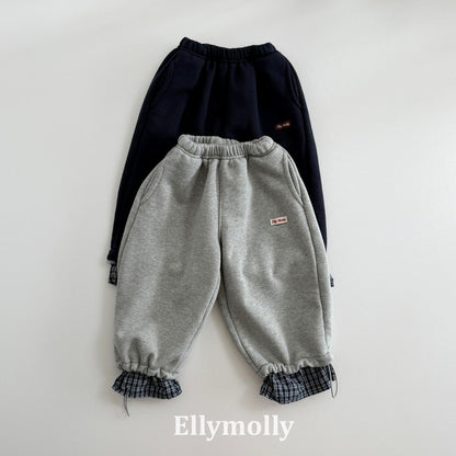 ELLYMOLLY hershey color block pants (90-145cm)