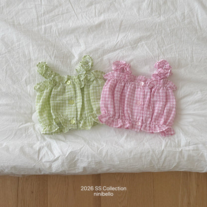 ninibello myjju frill top (80-130cm)