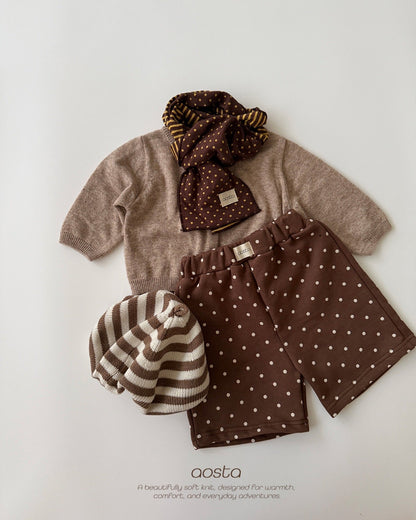 Aosta choco chip muffler (~70-115cm)