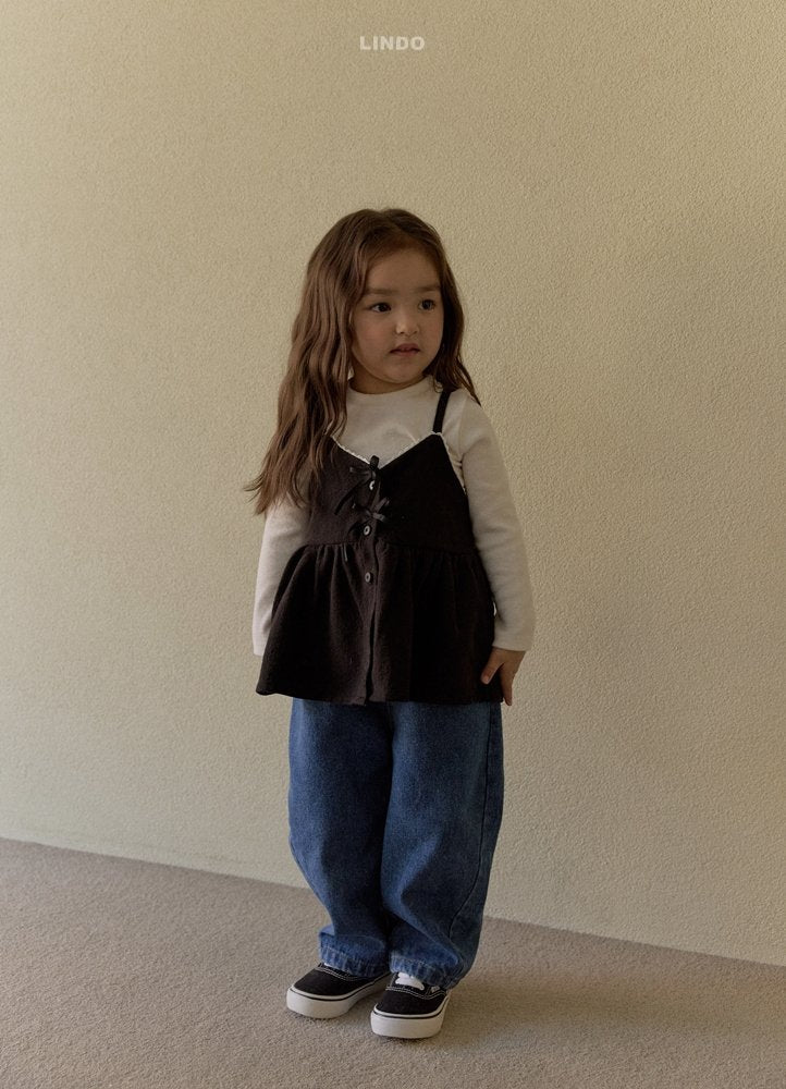 LINDO flutter strap blouse (80-125cm)