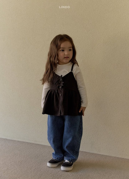 LINDO flutter strap blouse (80-125cm)