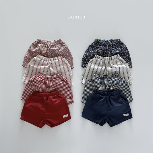 bonito plain series shorts (70-140cm)