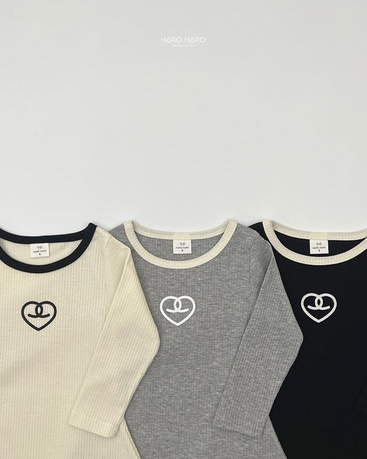 HAROHARO lovely color blocking ops (85-140cm)