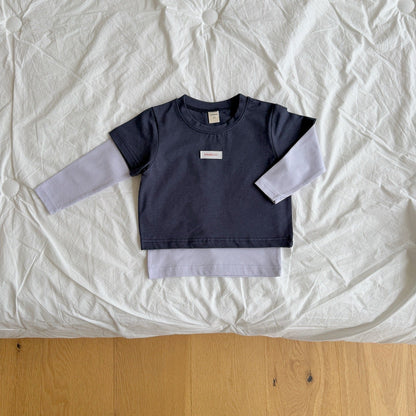 ninibello layered short sleeve set (80-130cm)