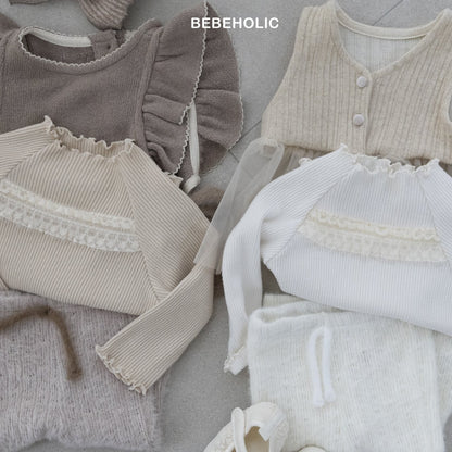 bebeholic louis lace tee (3-18m)